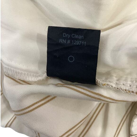 Jenni Kayne Bianca Pant In Honey Stripe Pull On Straight Leg Size XXL - Picture 13 of 13